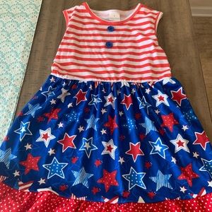 NWT Fourth of July Star Spangled Dress